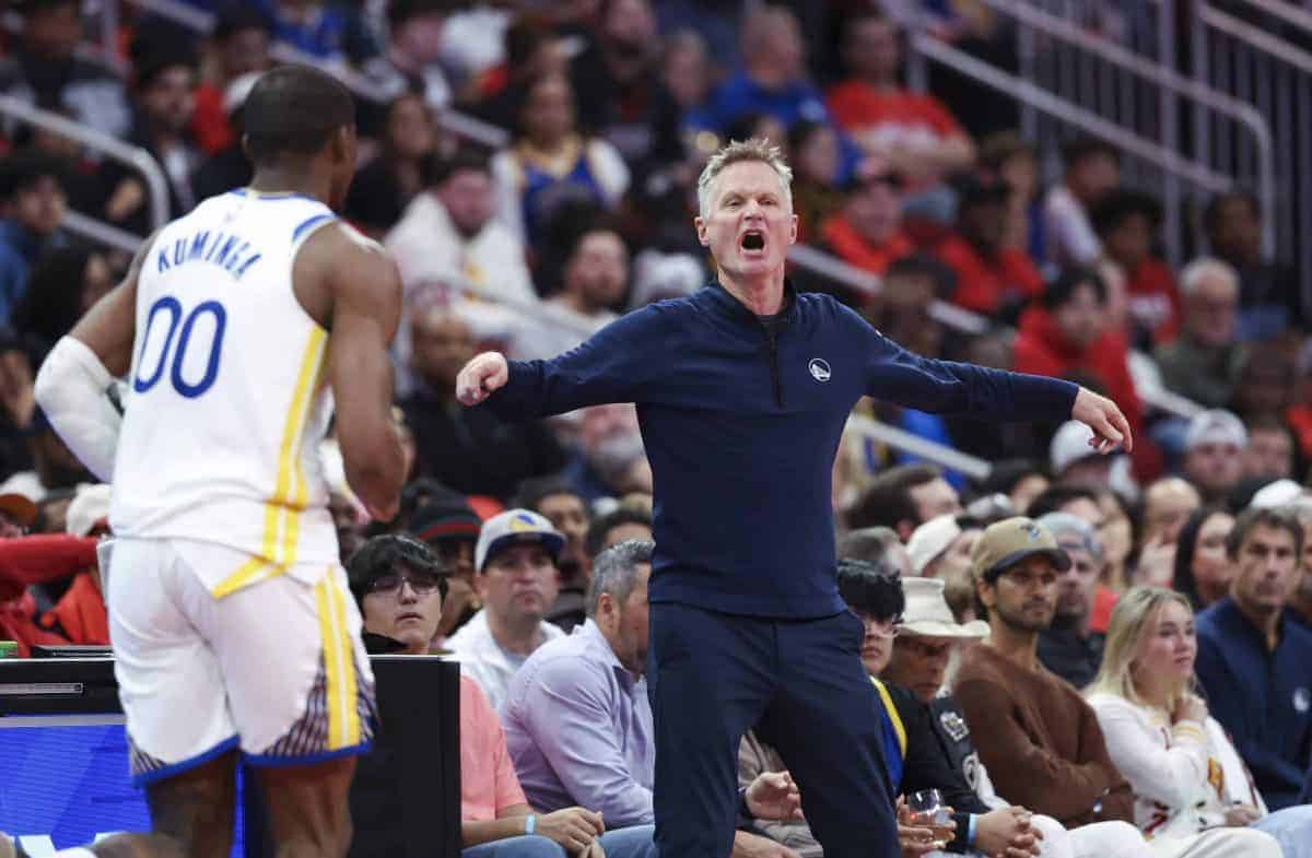 Golden State Warriors Coach Steve Kerr