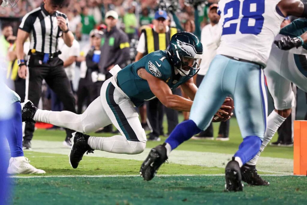 Jalen Hurts 2nd Rushing Touchdown vs Cowboys