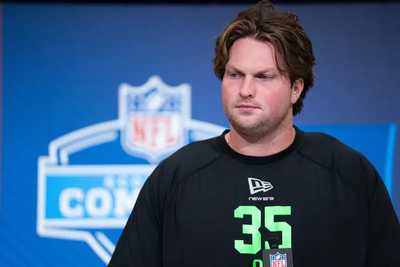 Clemson offensive lineman Blake Miller.